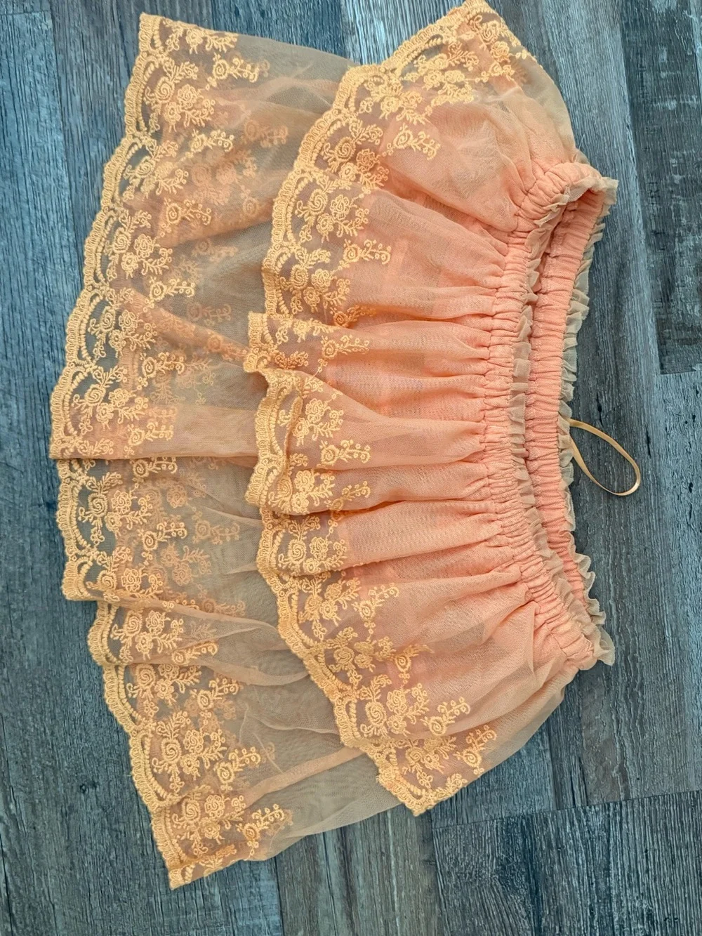 Free People sheer tiered